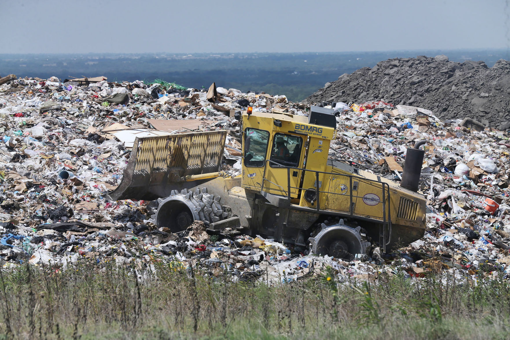 Year end landfill